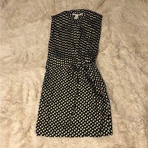 DVF silk wrap dress